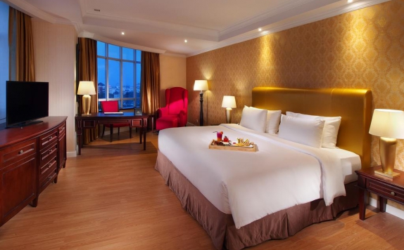 Tampilan Bedroom Hotel di Adimulia Hotel Medan