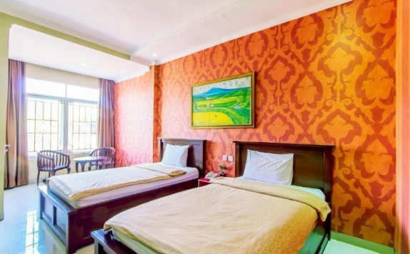 Tampilan Bedroom Hotel di Albis Hotel Ciwidey
