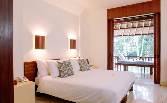 Tampilan Bedroom Hotel di Alila Manggis