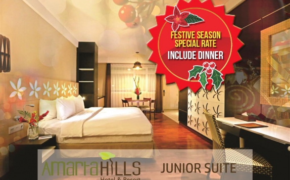 Bedroom di Amartahills Hotel and Resort