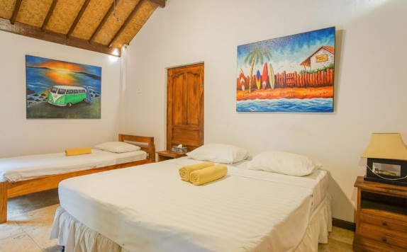 Guest Room di Andy's Surf Villa and Bungalows