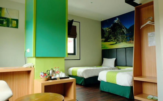Bedroom di Arbor Biz Hotel