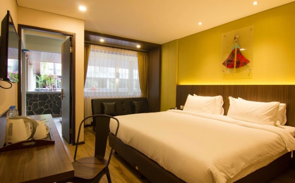 Guest room di Arkeo Hotel Bandung