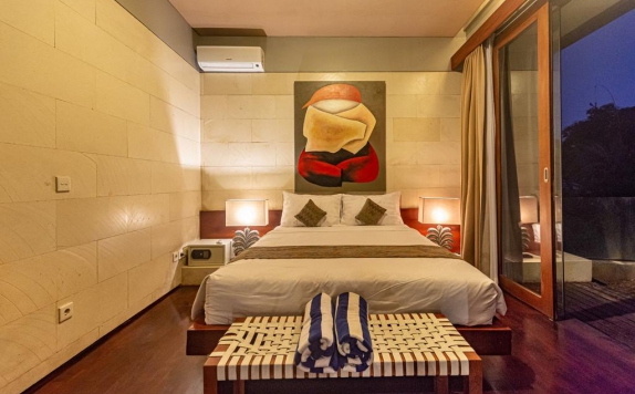 Tampilan Bedroom Hotel di Astamana Villa