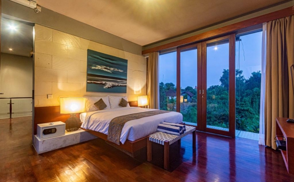 Tampilan Bedroom Hotel di Astamana Villa