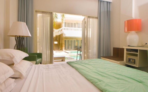bedroom di Bali Court Hotel & Apartment