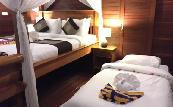 Tampilan Bedroom Hotel di Barong Villas