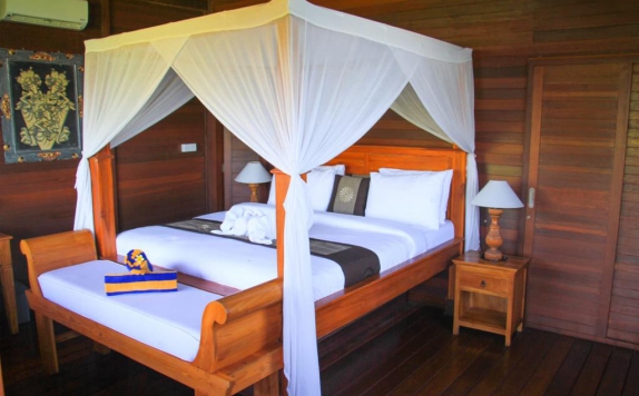 Tampilan Bedroom Hotel di Barong Villas