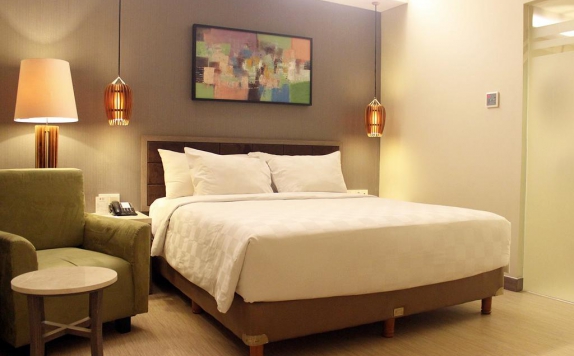 Tampilan Bedroom Hotel di Best Western Plus Kemayoran Hotel