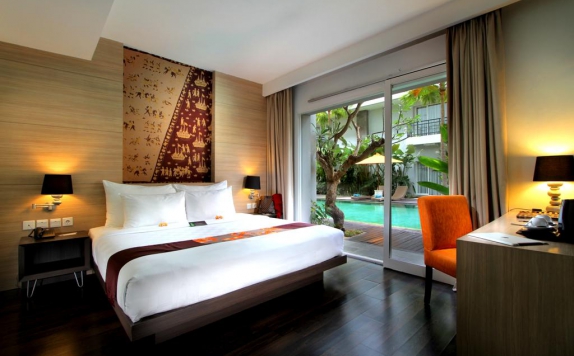 Bedroom di B Hotel Bali