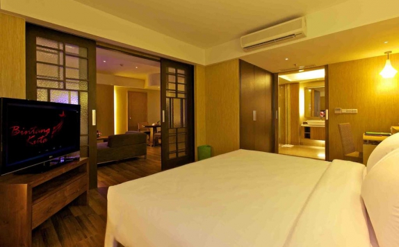 Tampilan Bedroom Hotel di Bintang Kuta Hotel
