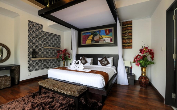 Tampilan Bedroom Hotel di Blue Marlin Legian Villa (D and G Villas Legian)