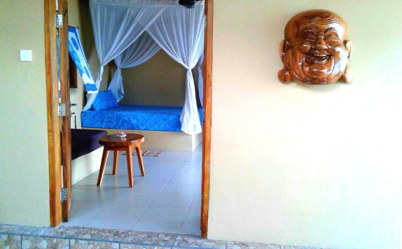 Tampilan Bedroom Hotel di Bruce's Hideout Lombok