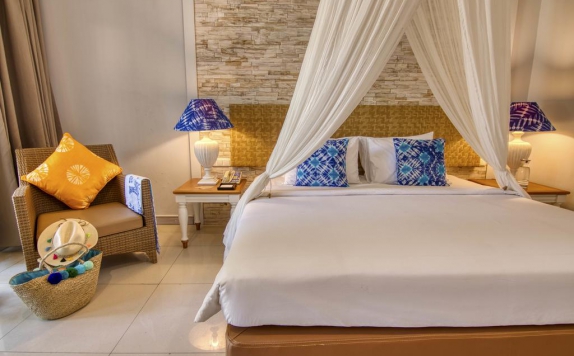 Tampilan Bedroom Hotel di Camakila Tanjung Benoa Bali