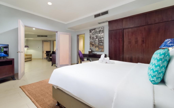 Tampilan Bedroom Hotel di Camakila Tanjung Benoa Bali