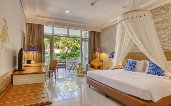 Tampilan Bedroom Hotel di Camakila Tanjung Benoa Bali