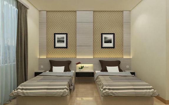 Tampilan Bedroom Hotel di Cempaka Mas Hotel