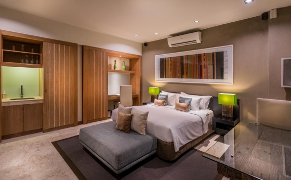 Tampilan Bedroom Hotel di Cicada Luxury Townhouses