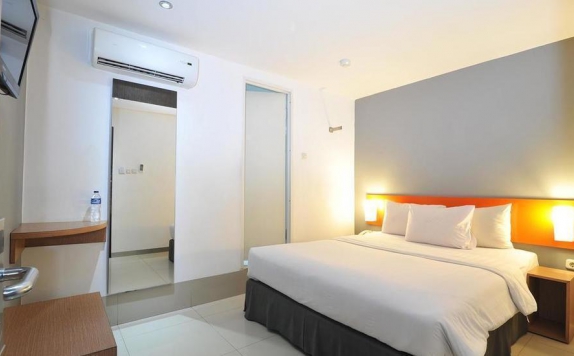 Tampilan Bedroom Hotel di CityOne Xpress Hotel Semarang