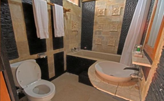 Bathroom di Danau Dariza Hotel & Resort