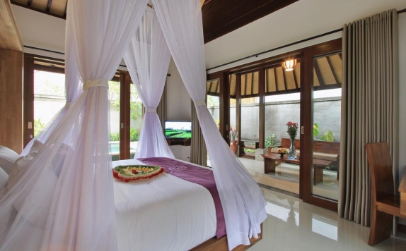 Tampilan Bedroom Hotel di Dedari Kriyamaha Villas