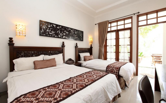Tampilan Bedroom Hotel di De Halimun Guest House