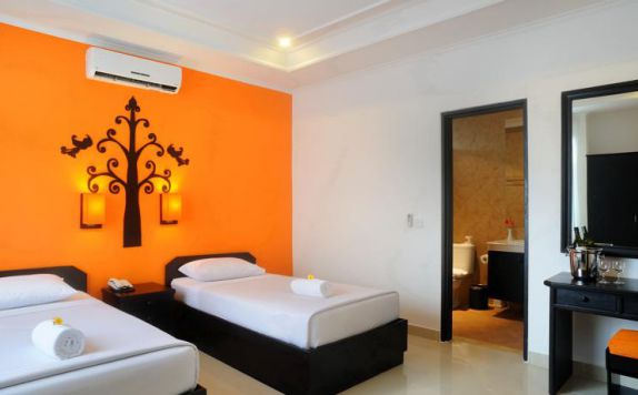 guest room twin bed di Dewi Sri