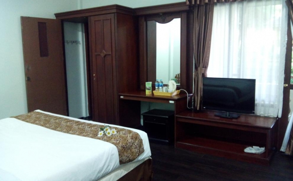 Tampilan Bedroom Hotel di Dieng Kledung Pass Hotel