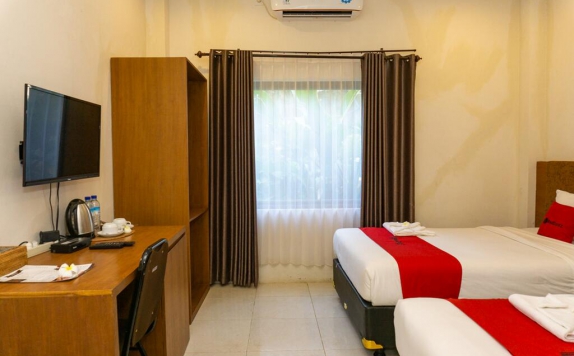 Tampilan Bedroom Hotel di Diva Lombok Resort