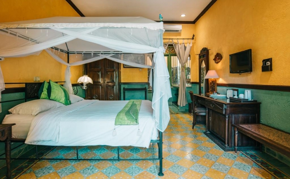 Tampilan Bedroom Hotel di Dusun Jogja Village Inn