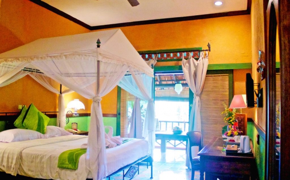 Tampilan Bedroom Hotel di Dusun Jogja Village Inn