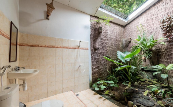 Bathroom di Ecolodge Bukit Lawang Cottage