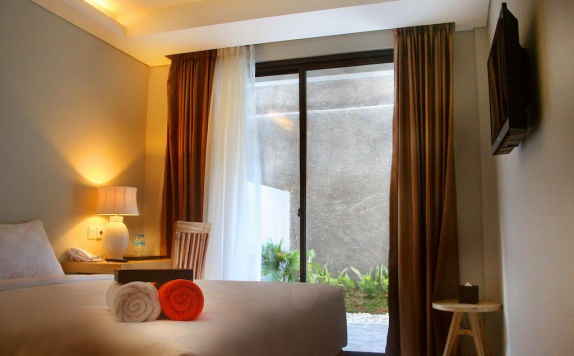 Tampilan Bedroom Hotel di Edelweiss Boutique