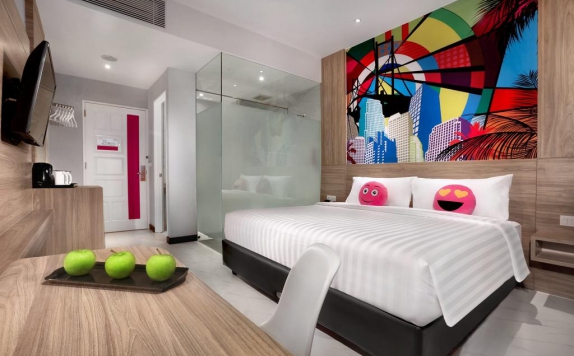 Tampilan Bedroom Hotel di Favehotel Tasikmalaya