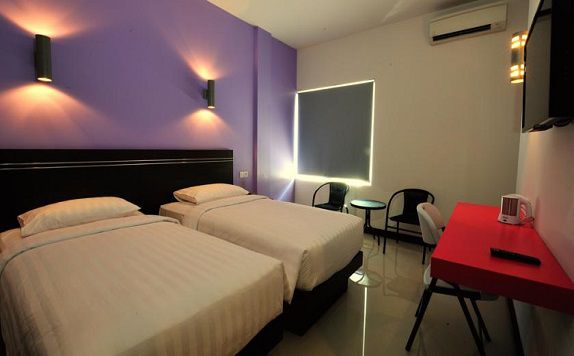 Twin Bed di Fortune Hotel Lombok