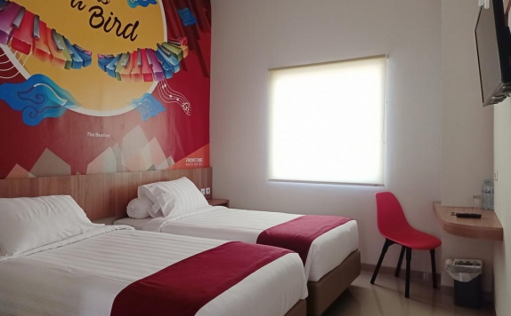 bedroom di FRONT ONE Ratu Hotel Nganjuk
