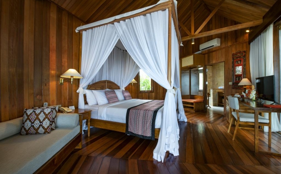 Guest room di Gangga Island Resort and Spa