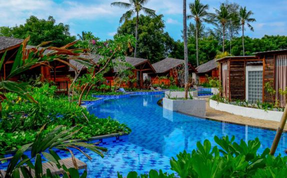 Aerial View di Gili Air Lombok Hotel