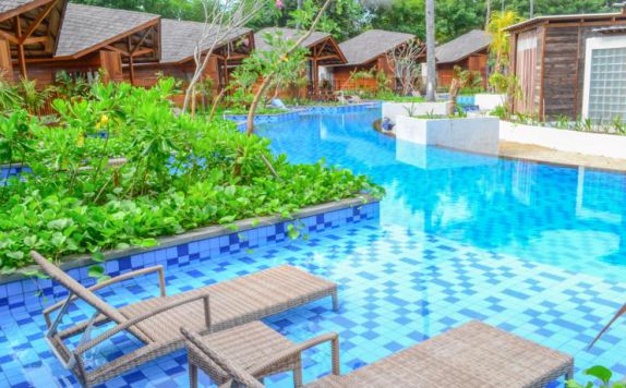 Swimming Pool di Gili Air Lombok Hotel