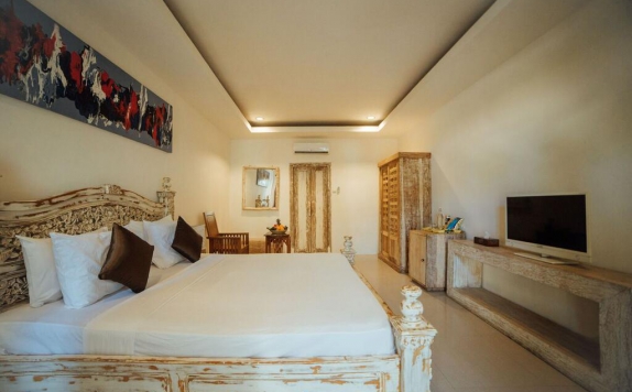 Tampilan Bedroom Hotel di Gili Amor Boutique Resort