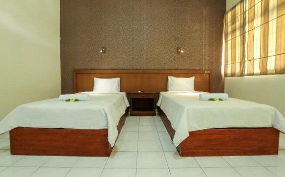 twin bed room di Giri Putri Hotel Lombok