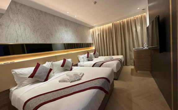Bedroom Hotel di Grand City Hotel Batu