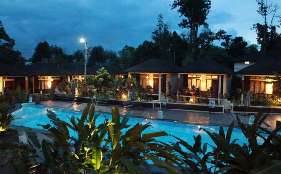 Swimming Pool di Green Tropical Village Belitung