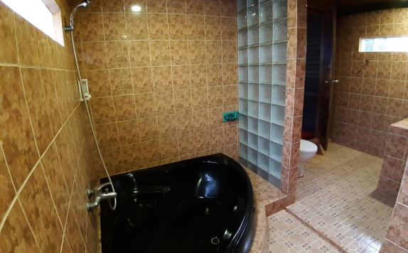 Tampilan Bathroom Hotel di Highland Resort & Nature Tours