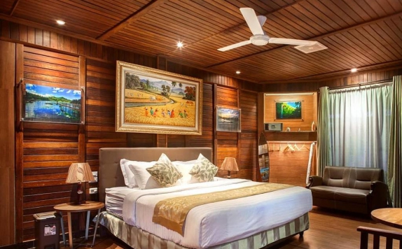Tampilan Bedroom Hotel di Highland Resort & Nature Tours