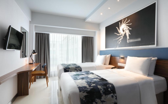 guest room twin bed di Holiday Inn Express Baruna