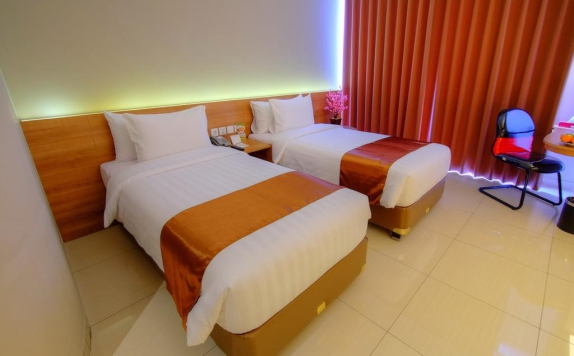 guest room twin bed di Horison Jababeka