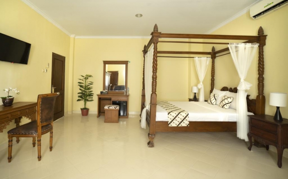 Tampilan Bedroom Hotel di Hotel Diana Jogja