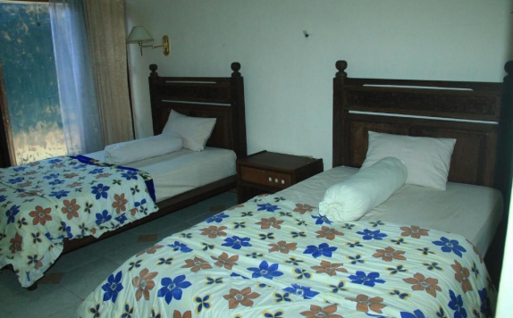 Tampilan Bedroom Hotel di Hotel Lestari Bali