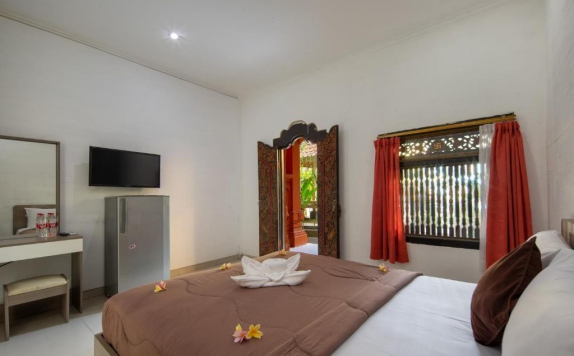 Bedroom di Hotel Lumbung Sari